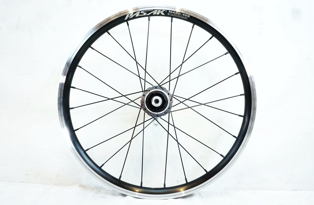 シマノ11S 20インチ ノーブランド タイヤ付き シマノ11s チューブラー カーボンホイール ノーブランド ホイールセット 有明ガーデン店 / パーツ