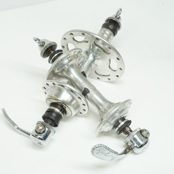 再値下げ！激レア　カンパニョーロ ラージハブ 100mm 36H NJS認定 CAMPAGNOLO 「カンパニョーロ」 RECORD HI-LO 24/32H 100/130mm ボス