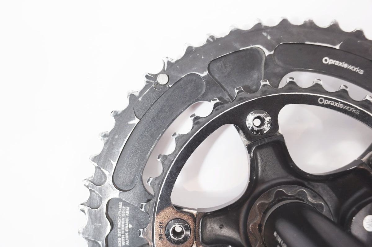 PRAXIS WORKS 「プラクシスワークス」 LEVA TIME COLD FORGED 52-36T 172.5mm クランクセット / バイチャリ世田谷店