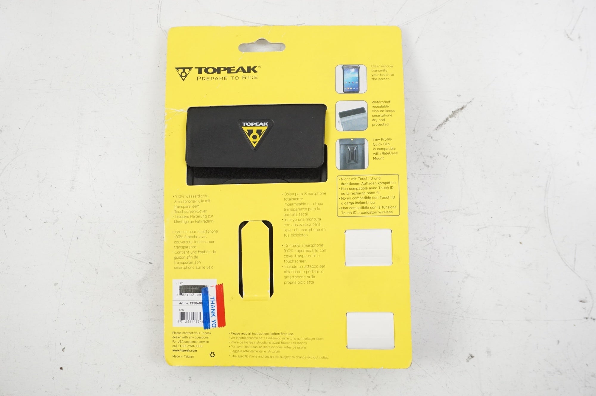 TOPEAK 「トピーク」 SMARTPHONE DRYBAG 6 ドライバッグ / 中目黒店