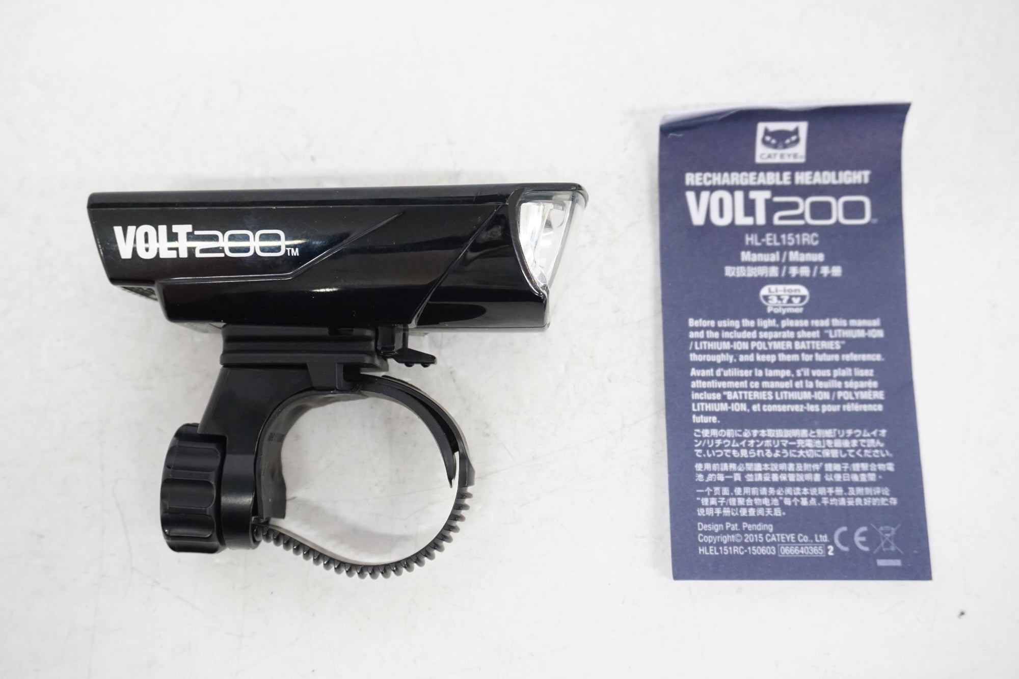 CATEYE 「キャットアイ」 VOLT200 HL-EL151-RC フロントライト / 浜松店