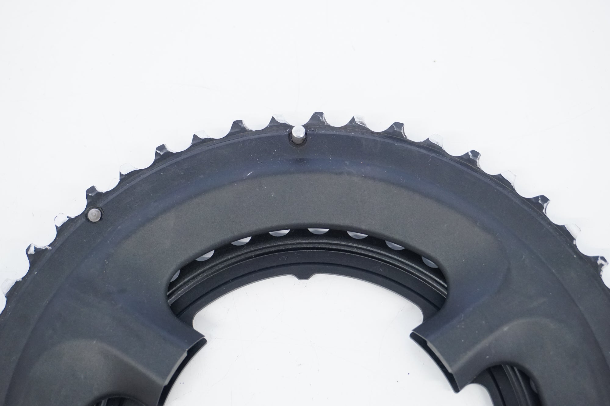 シマノチェーンリング　中古品　FC-5800用　52-36T セット　シルバー SHIMANO 「シマノ」 105 FC-5800 52-36T チェーンリング / 浜松