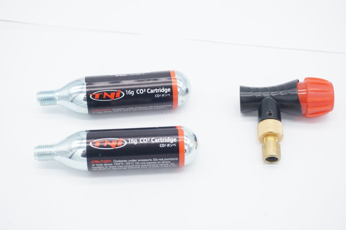 TNI 「ティーエヌアイ」 CO2ボンベ＋ブランド不明インフレーターセット / 滋賀大津店