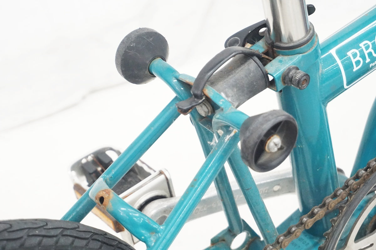 BROMPTON M3L ブルー 2011年購入 ジャンク BROMPTON 「ブロンプトン」 M3L 年式不明 16インチ