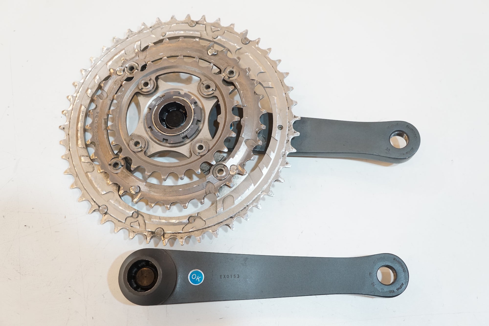 SHIMANO 「シマノ」 XTR FC-M950 46-34-24T 170mm クランク / バイチャリ浦和ベース