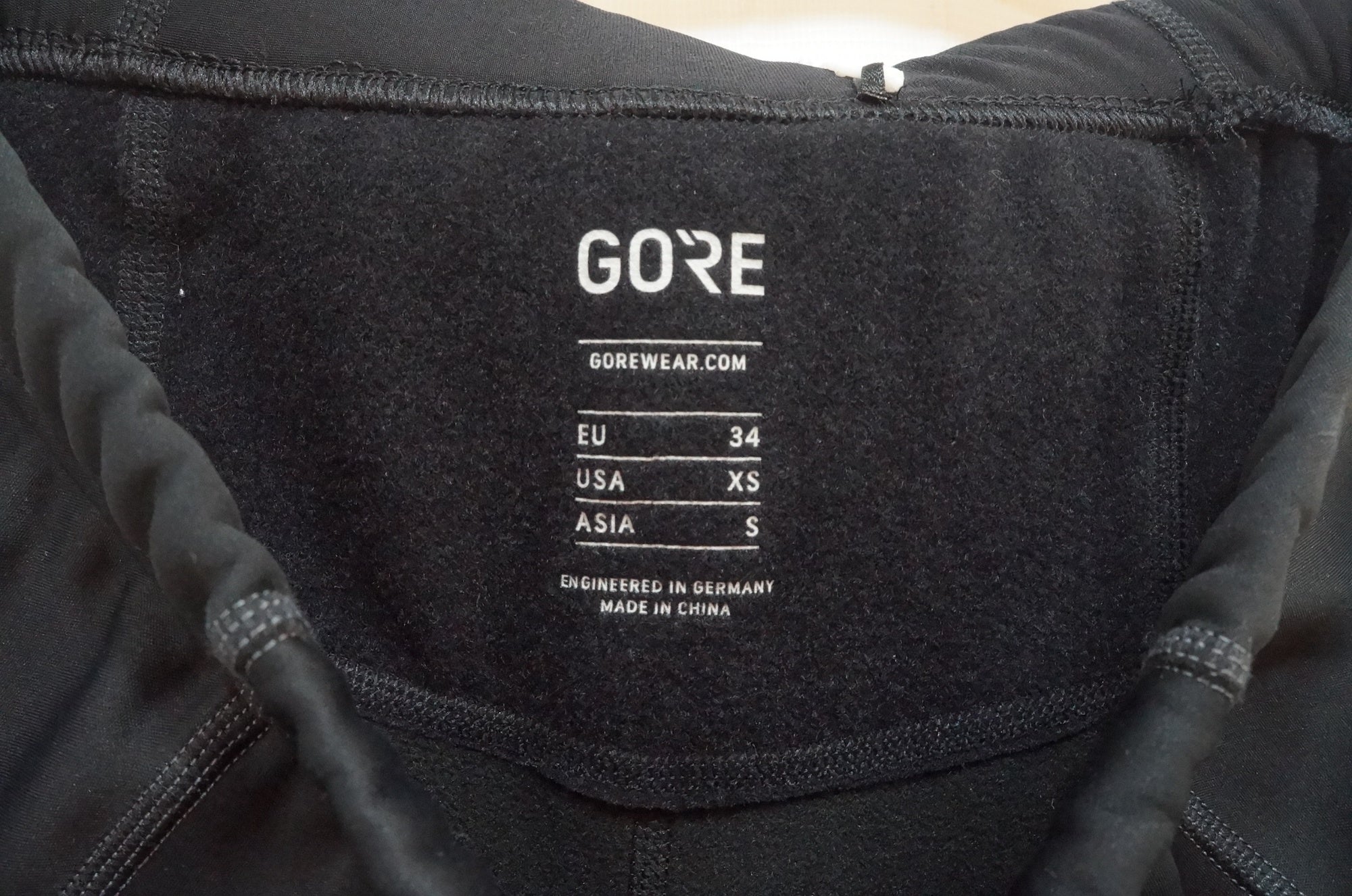 GORE 「ゴア」 C3 WOMEN WINDSTOPPER TIGHTS+ lady's Sサイズ タイツ