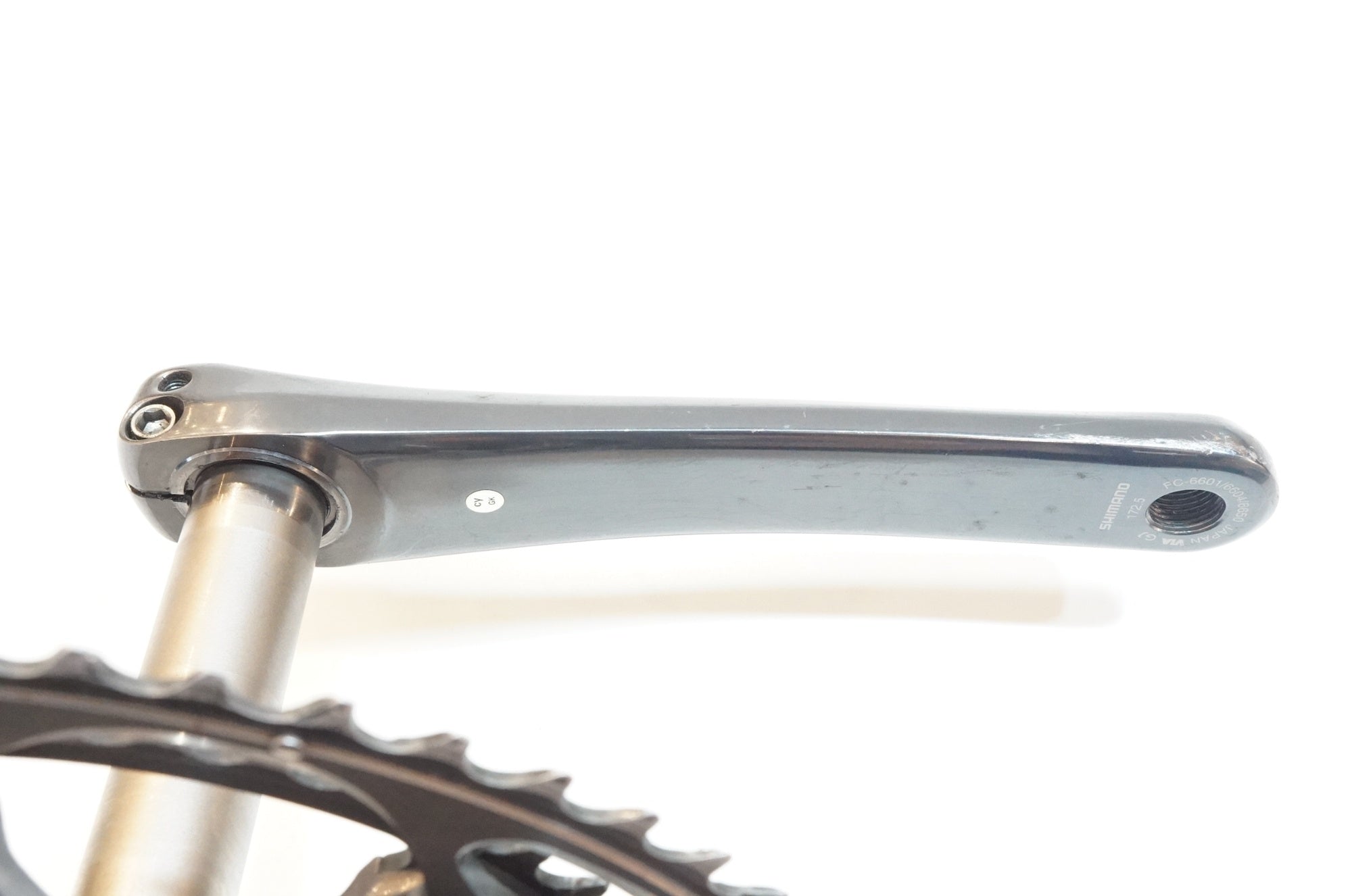 SHIMANO 「シマノ」 ULTEGRA FC-6601 53-39T 172.5mm クランクセット / バイチャリ浦和ベース