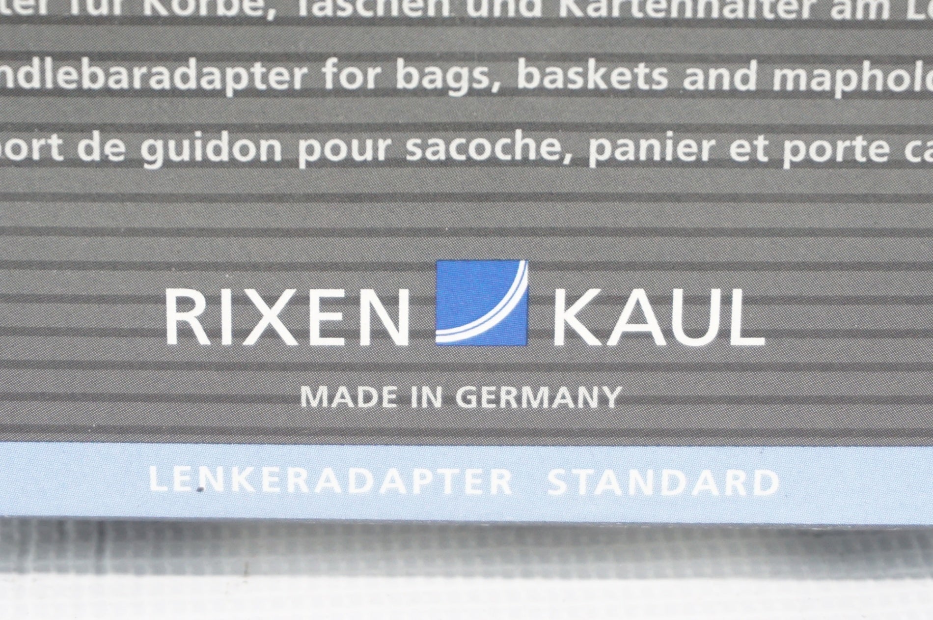 RIXEN & KAUL 「リクセンカウル」 フロントアタッチメント / 阪急塚口店