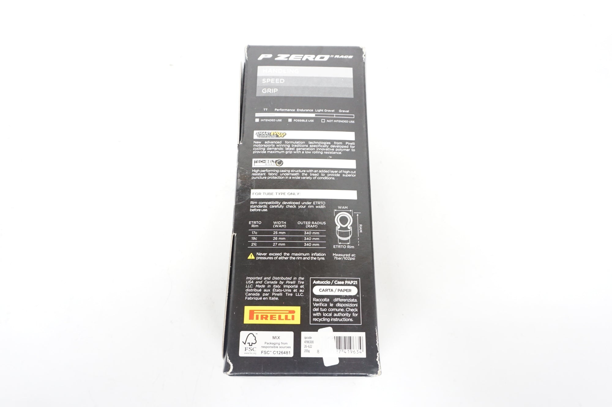 PIRELLI 「ピレリ」 P-ZERO VELO 700x26c タイヤ / 阪急塚口店