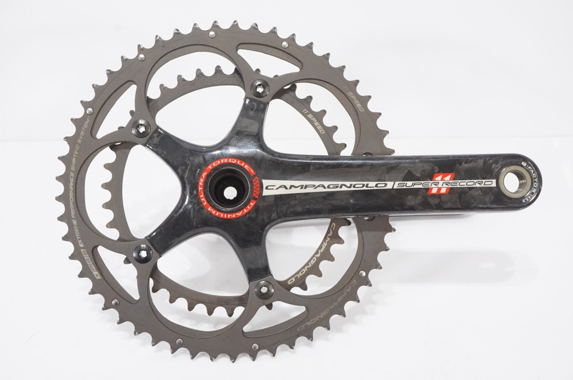 CAMPAGNOLO 「カンパニョーロ」 SUPER RECORD FC11-SR593CT 53-39T 175mm クランク / AKIBA店