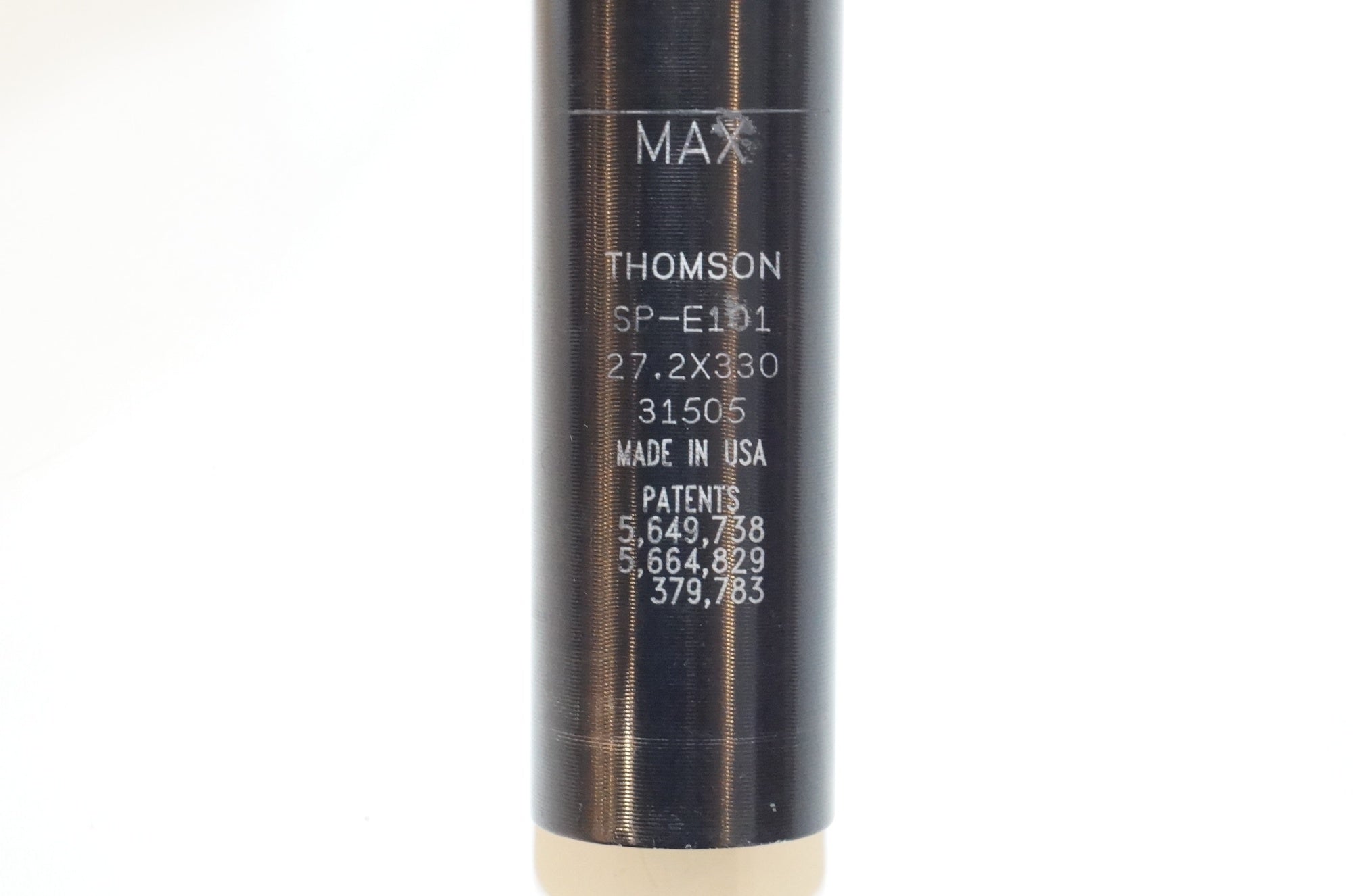 THOMSON 「トムソン」 ELITE SP-E101 φ27.2 330mm シートポスト / 浦和ベース
