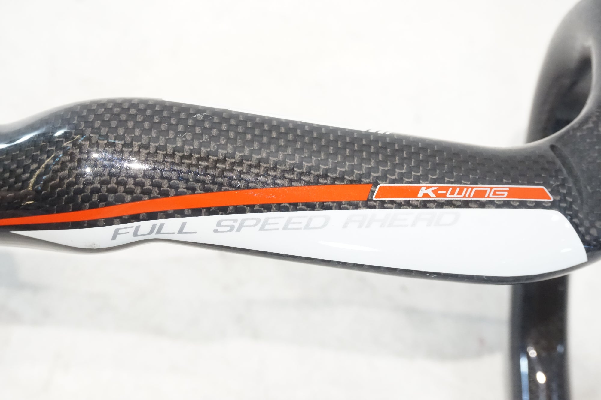 ★ FSA K-wing 420㎜ φ31.8㎜ 未使用 B級品 ★ FSA 「エフエスエー」 K-WING CARBON φ31.8 420mm カーボン