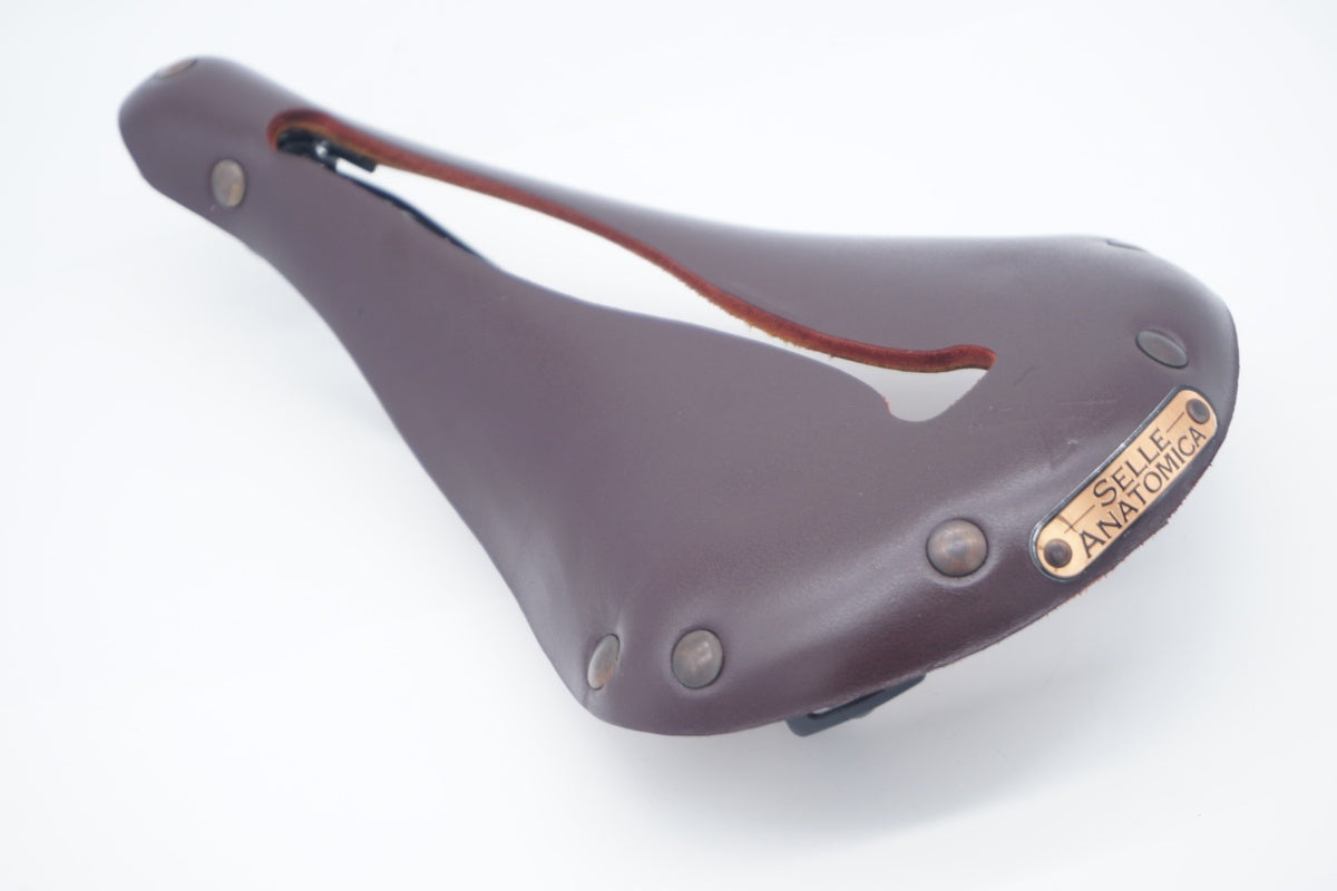Selle Anatomica セラアナトミカ　サドル　ガンメタルリベット Amazon | Selle Anatomica (セラ アナトミカ) H1 自転車用 サドル