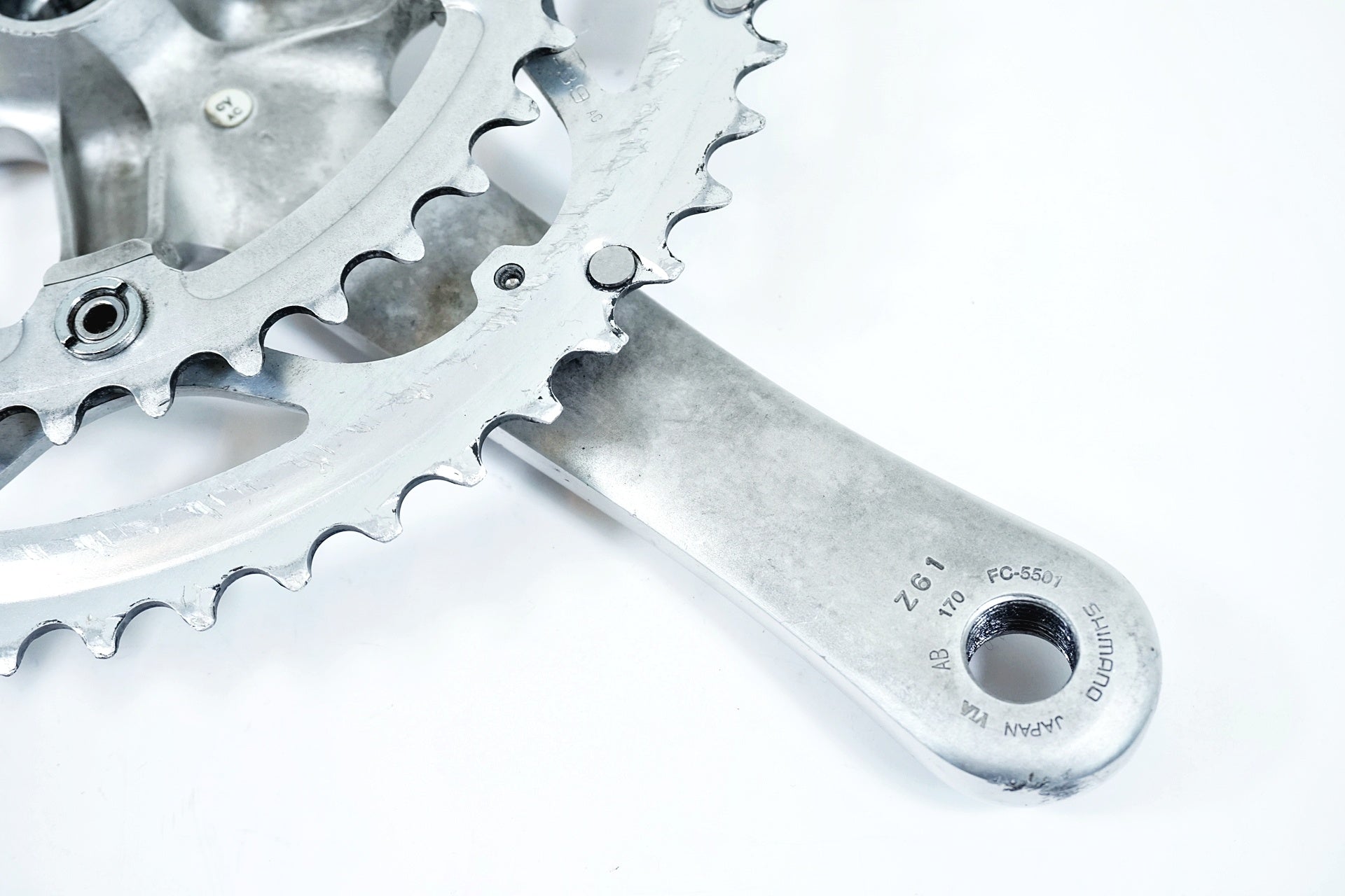 SHIMANO 「シマノ」 105 FC-5501 170mm 53-39T クランクセット / 有明