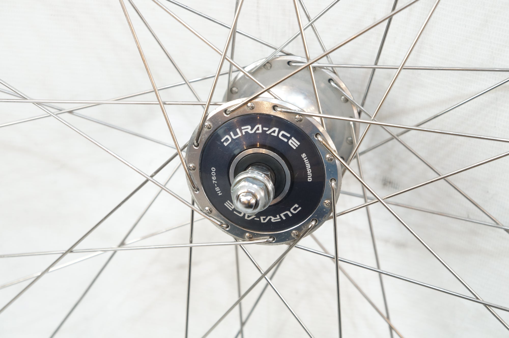 競輪ホイール　DURA-ACE ARAYA GOLD 完組ホイール 前後セット SHIMANO 「シマノ」 DURA-ACE HB-7600 ARAYA GOLD ホイールセット