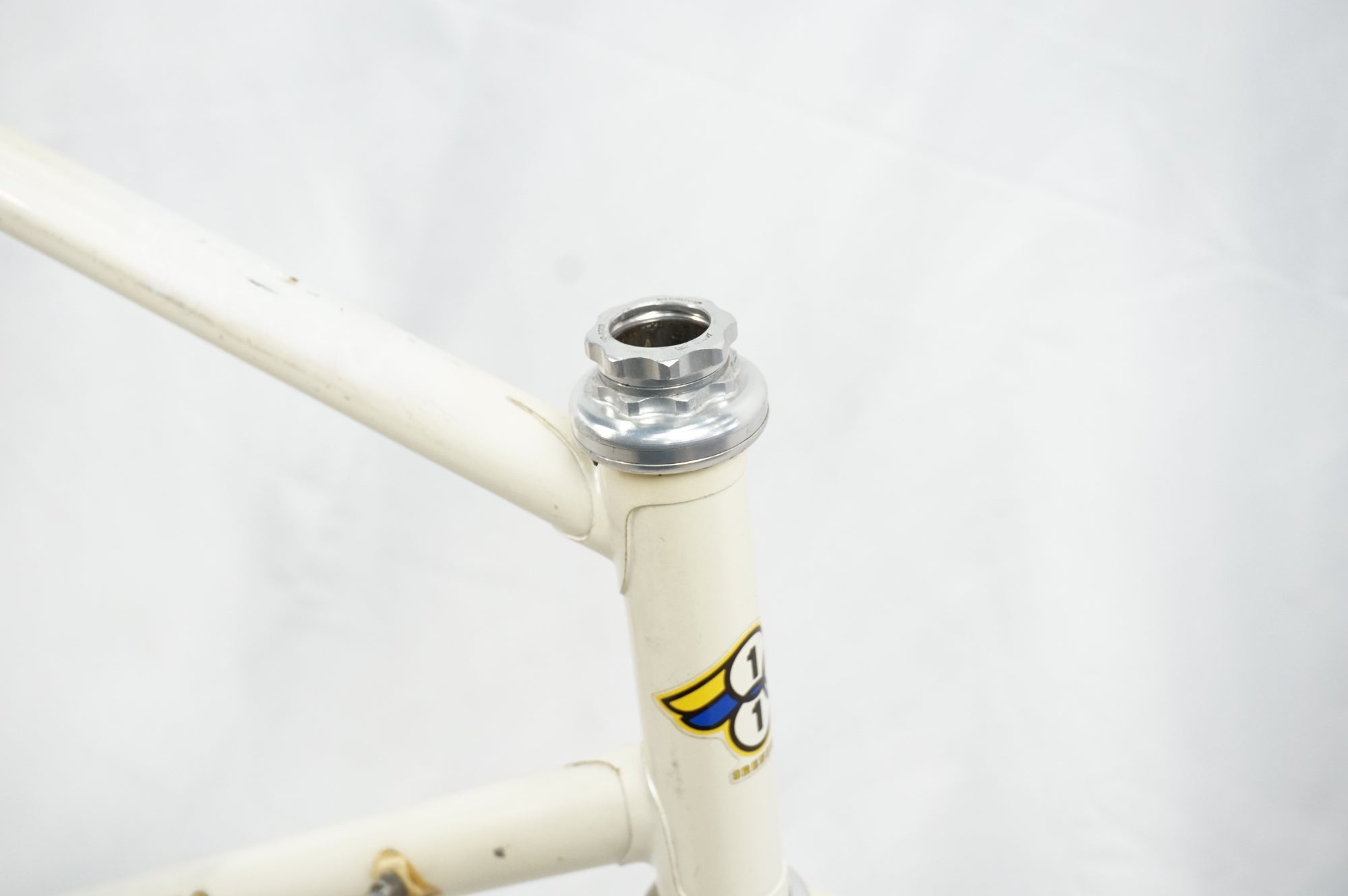 3RENSHO ピストフレーム白 3RENSHO 「サンレンショウ」 90年頃 クロモリ フレームセット / 川越店