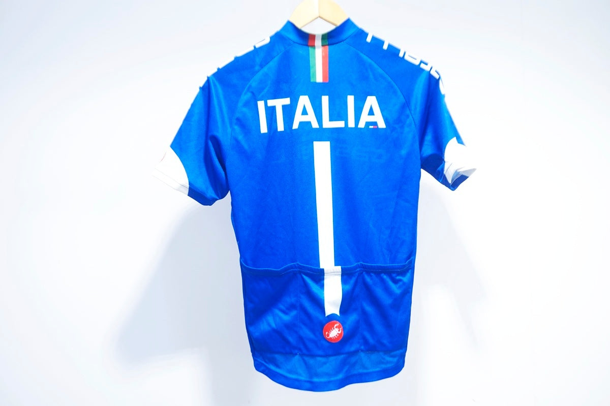 カステリ サイクルジャージ　ネイビー Sサイズ CASTELLI 「カステリ」 Sサイズ 半袖 サイクルジャージ / 大阪門真店