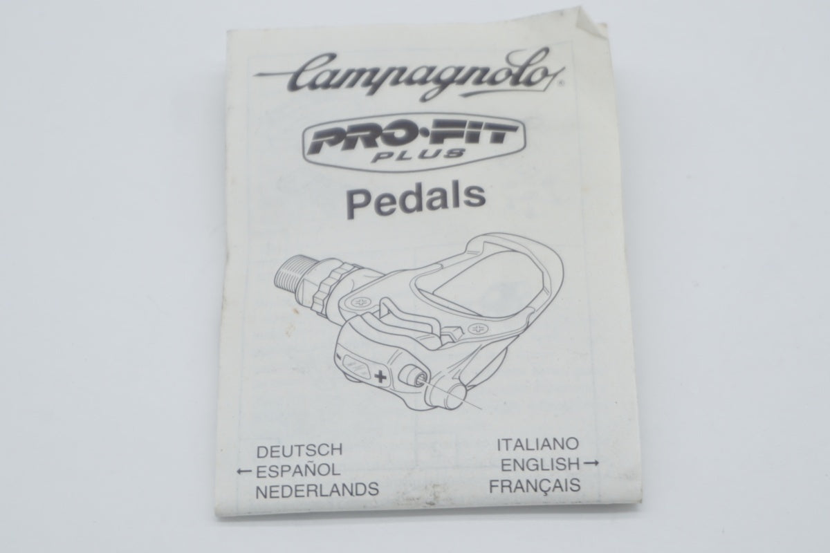 ◻️RECORD TITANIUM ビンディングペダル CAMPAGNOLO 「カンパニョーロ」 RECORD TITANIUM PRO FIT PLUS
