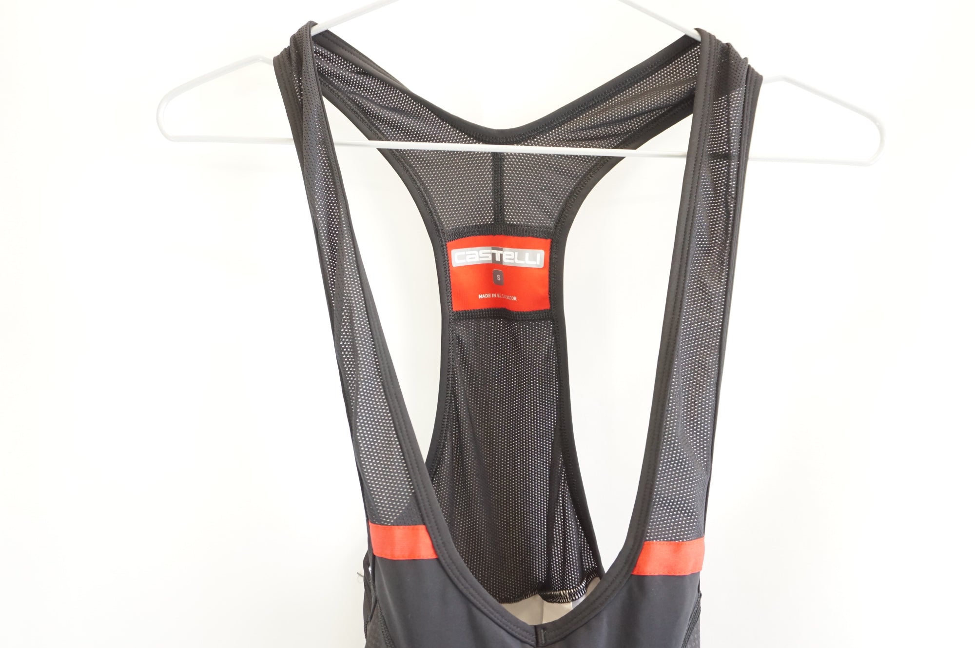 【未使用】CASTELLI ビブショーツ Sサイズ ブラック/ブルー CASTELLI ( カステリ ) ビブショーツ ESPRESSO BIBSHORT