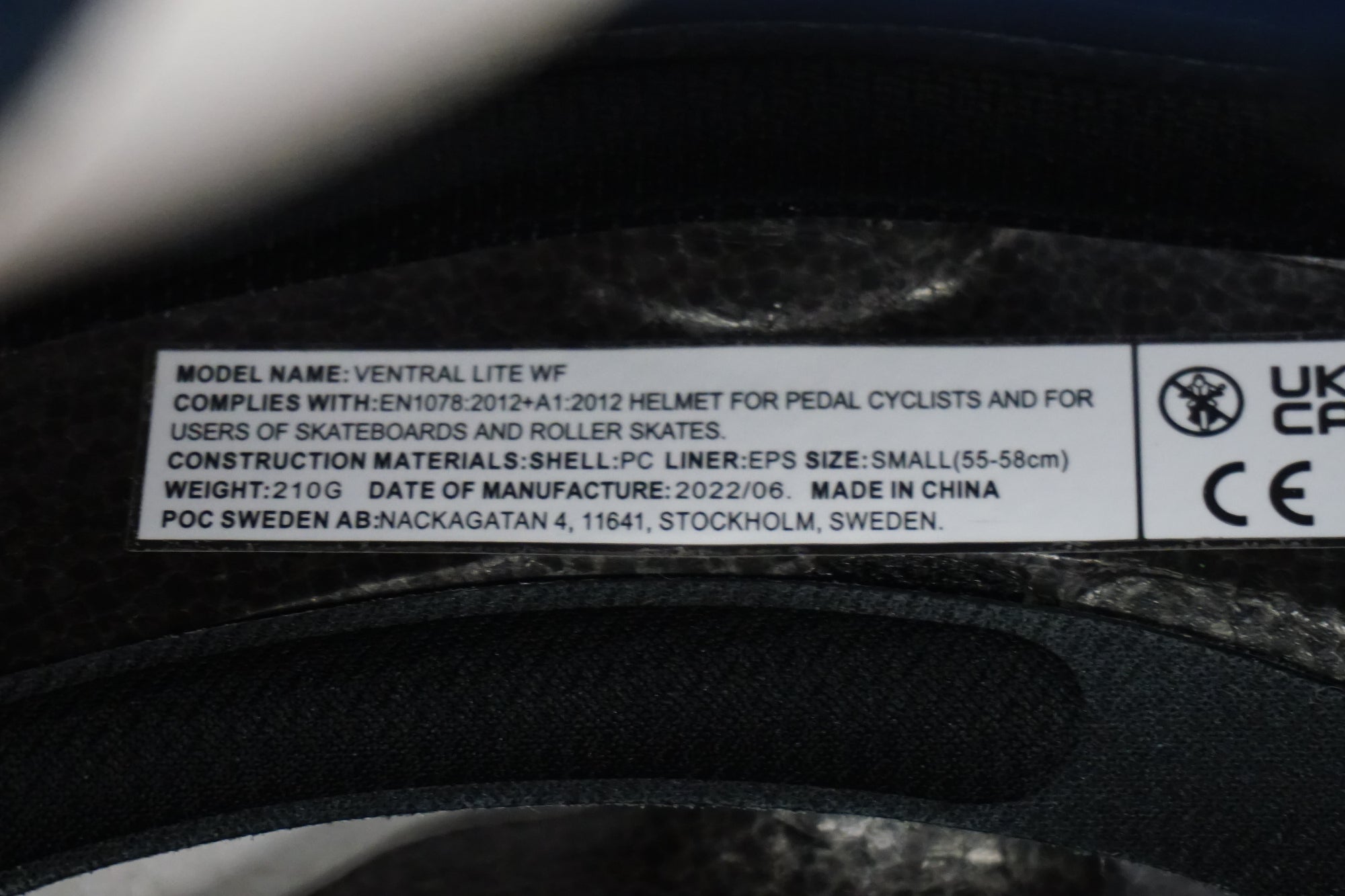 POC 「ポック」 VENTRAL LITE WF RAPHA  Sサイズ ヘルメット/ 浜松店