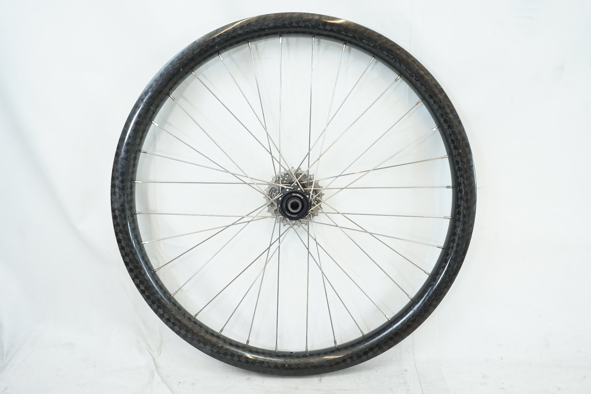 Shimano 完組ホイール 黒 SHIMANO 「シマノ」 ZEE FH-M645 HB-M640 ハブ SHIMANO 9S ホイール