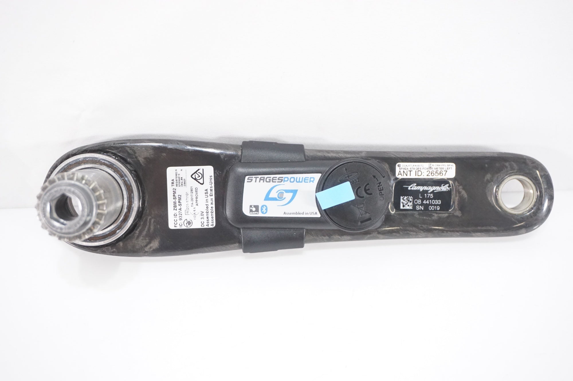 CAMPAGNOLO 「カンパニョーロ」 RECORD STAGES 175mm 左クランクアーム
