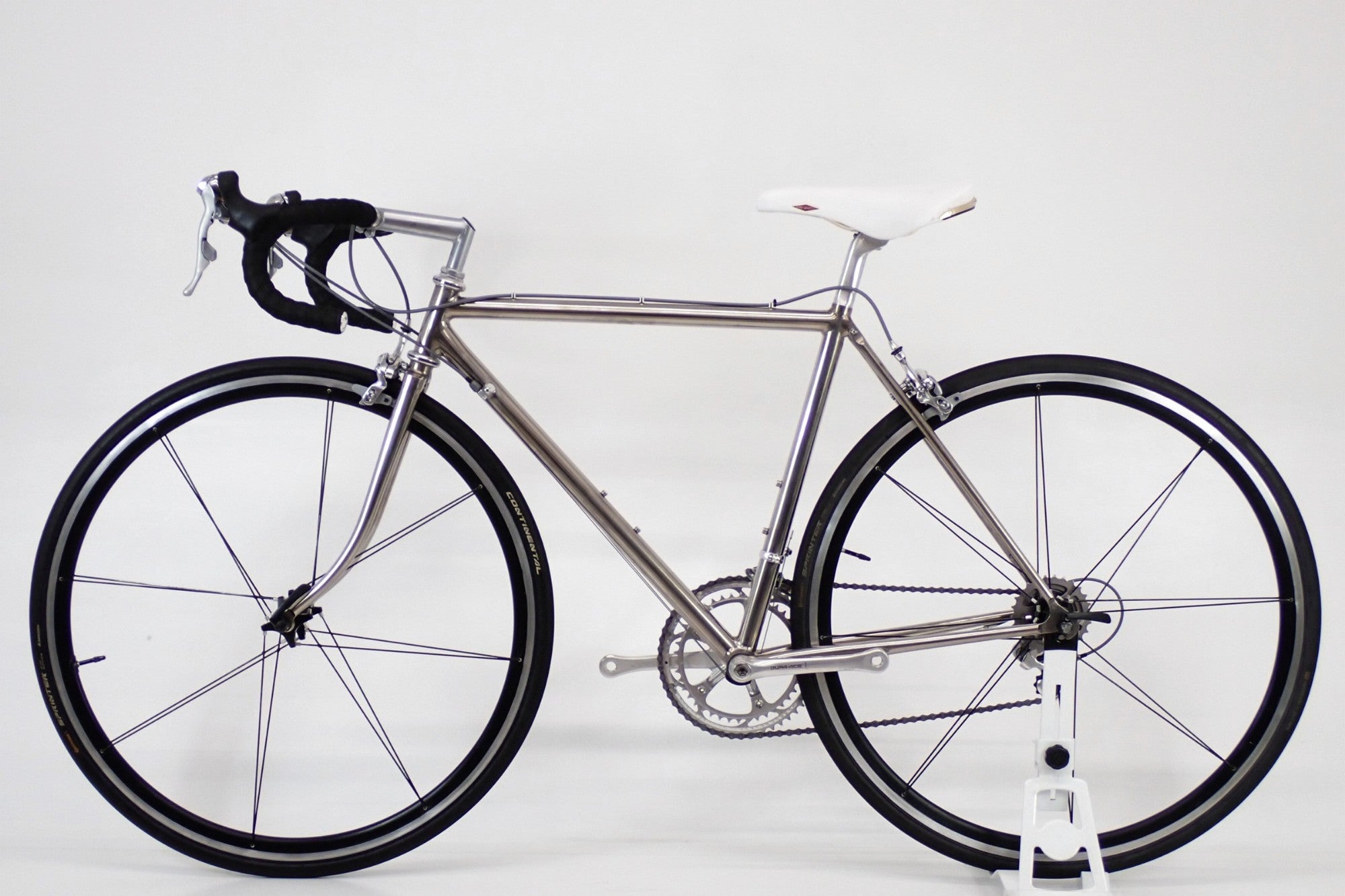 中古自転車メーカー不明 ブランド不明 チタンロードバイク 年式不明 / 伊勢崎店