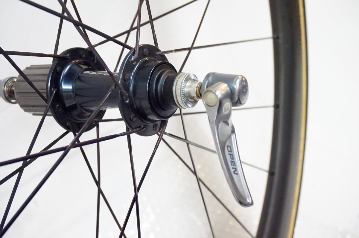 メカニコ リム x SHIMANO DURA-ACE HB-9000ハブ SHIMANO11速 チューブラー ホイールセット / 名古屋大須店
