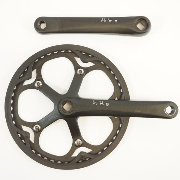 ブロンプトン純正54tクランクセット Brompton (ブロンプトン)のホローテック2化 ブロンプトン純正