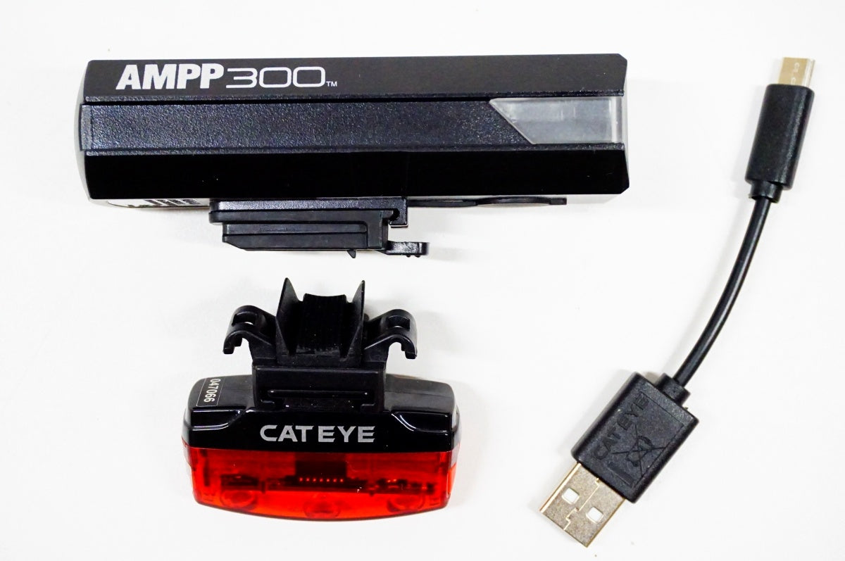 CATEYE 「キャットアイ」 AMPP300 RAPID MICRO TD-LD620 ライトセット / 名古屋大須店
