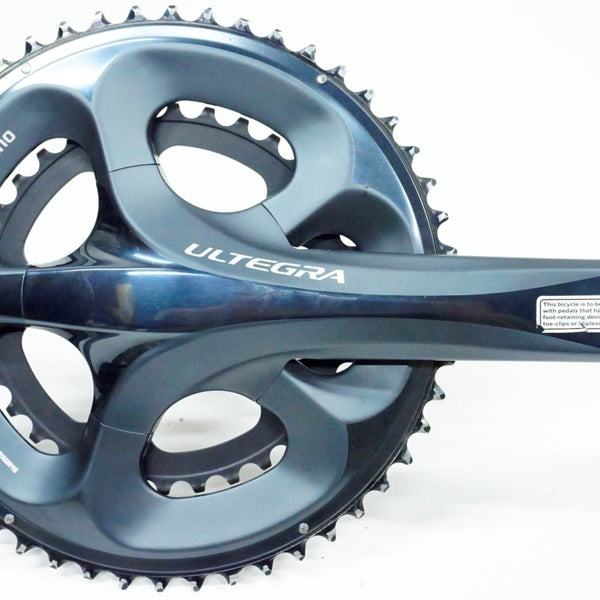 アルテグラ　FC6700クランク 170㎜　50tx34t 美品 シマノ アルテグラ FC-6700（50/34t 170mm）クランクセット BB付き