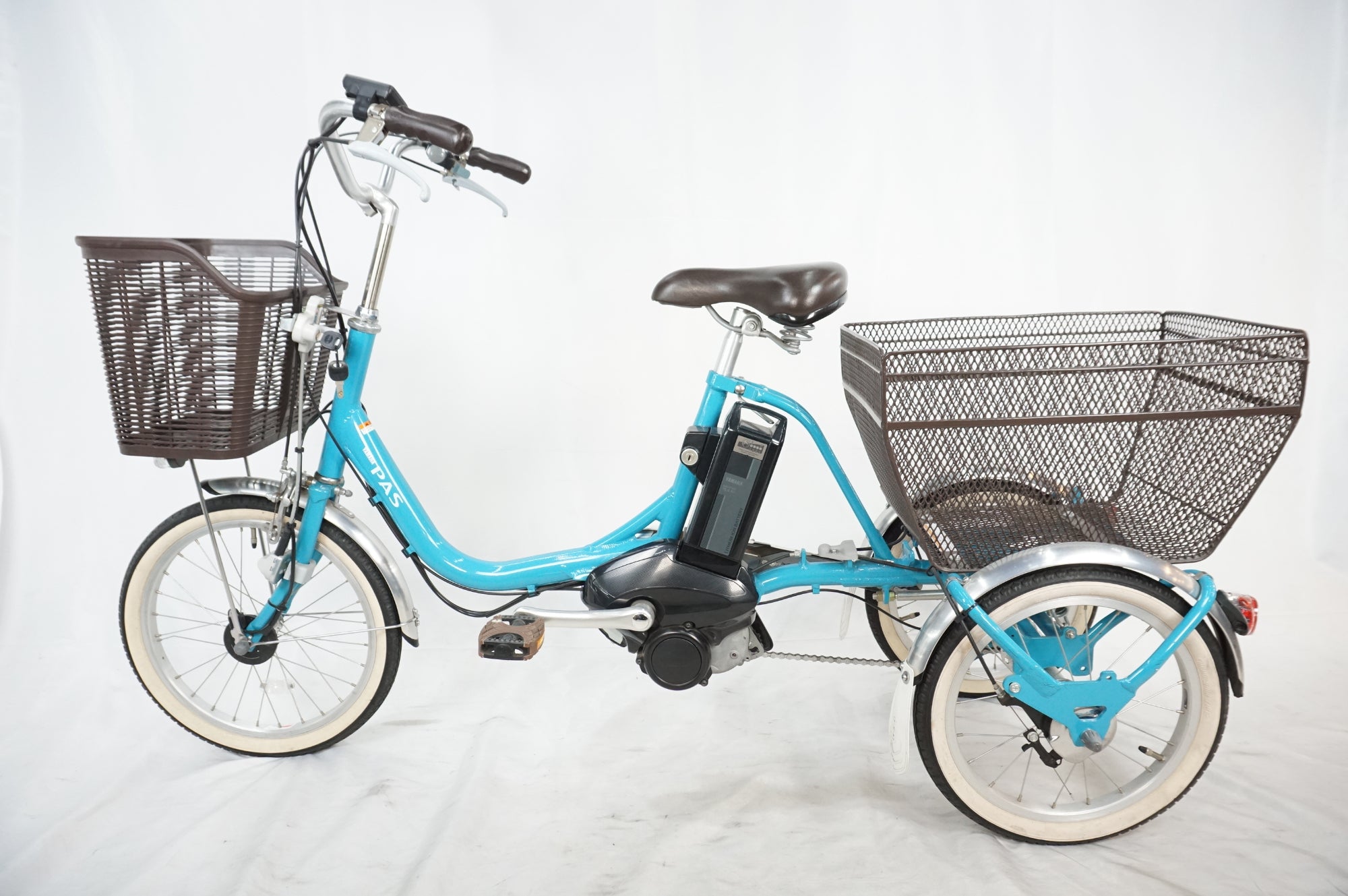 送料無料❗️ヤマハ 電動アシストPASワゴン PA16W ヤマハ パス ワゴン PA16W 2023モデル 整備士の完全組立 電動