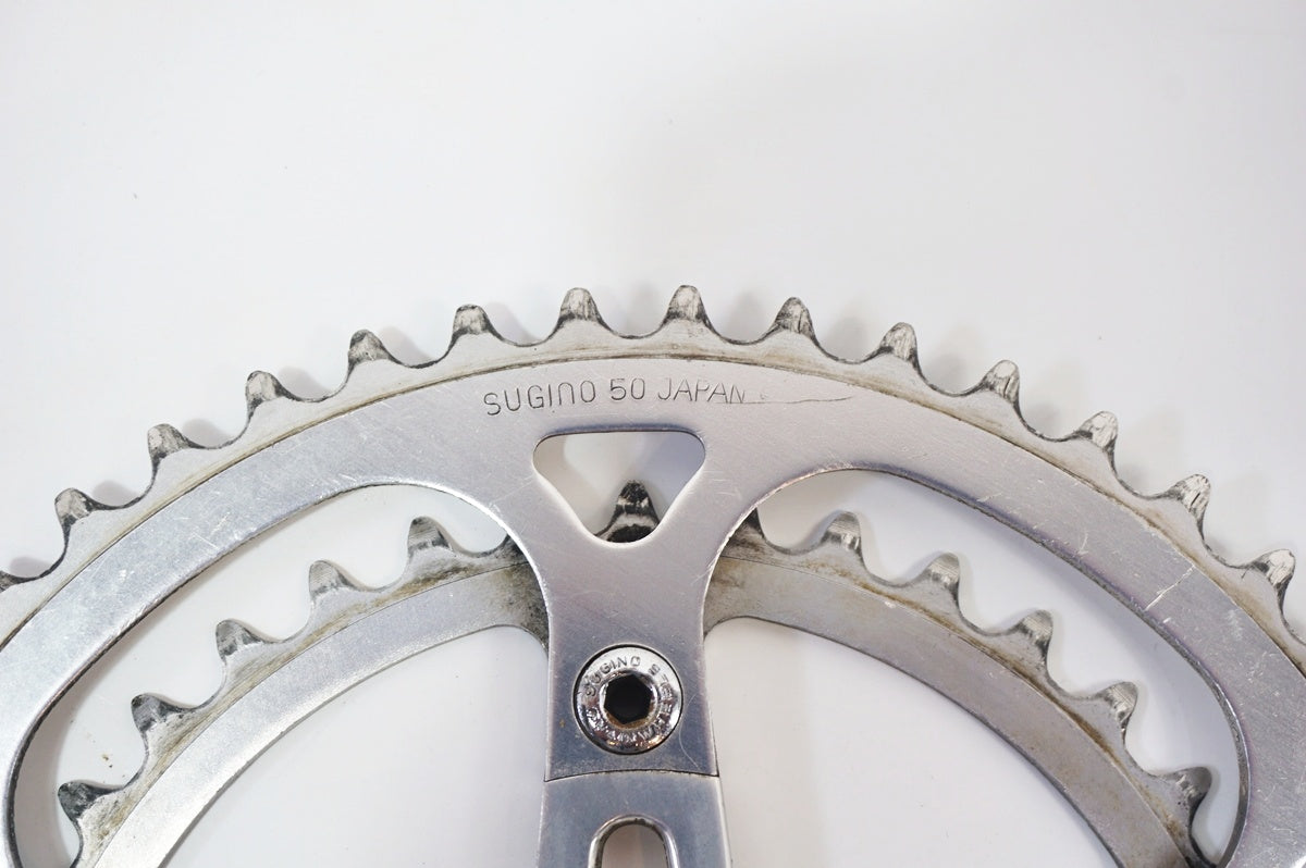 ジャンク SUGINO 「スギノ」 SUPER MIGHTY 50-39T 165mm クランク