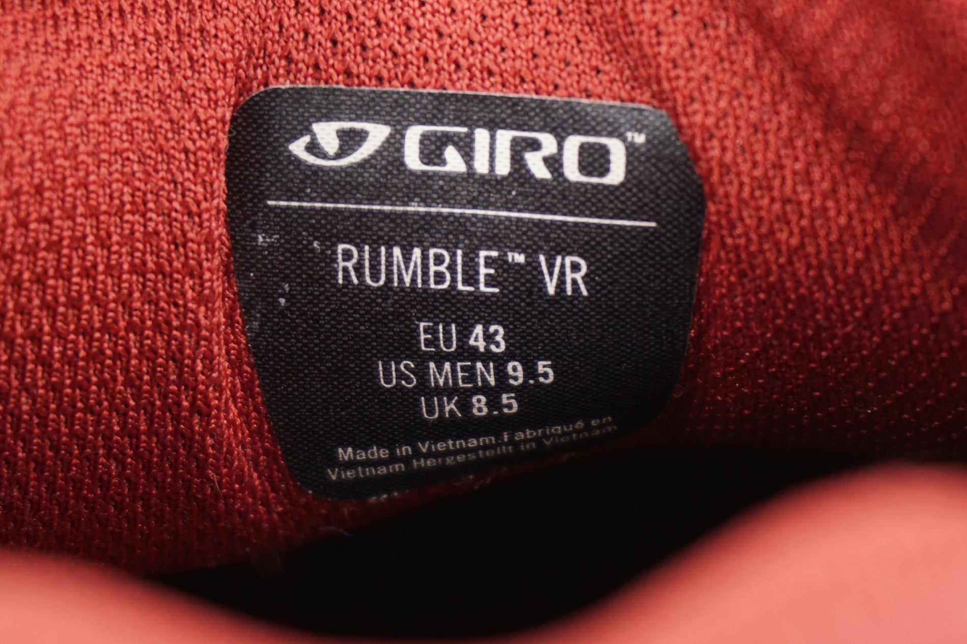 GIRO 「ジロ」 RUMBLE VR 27.5cm ビンディングシューズ / 奈良店