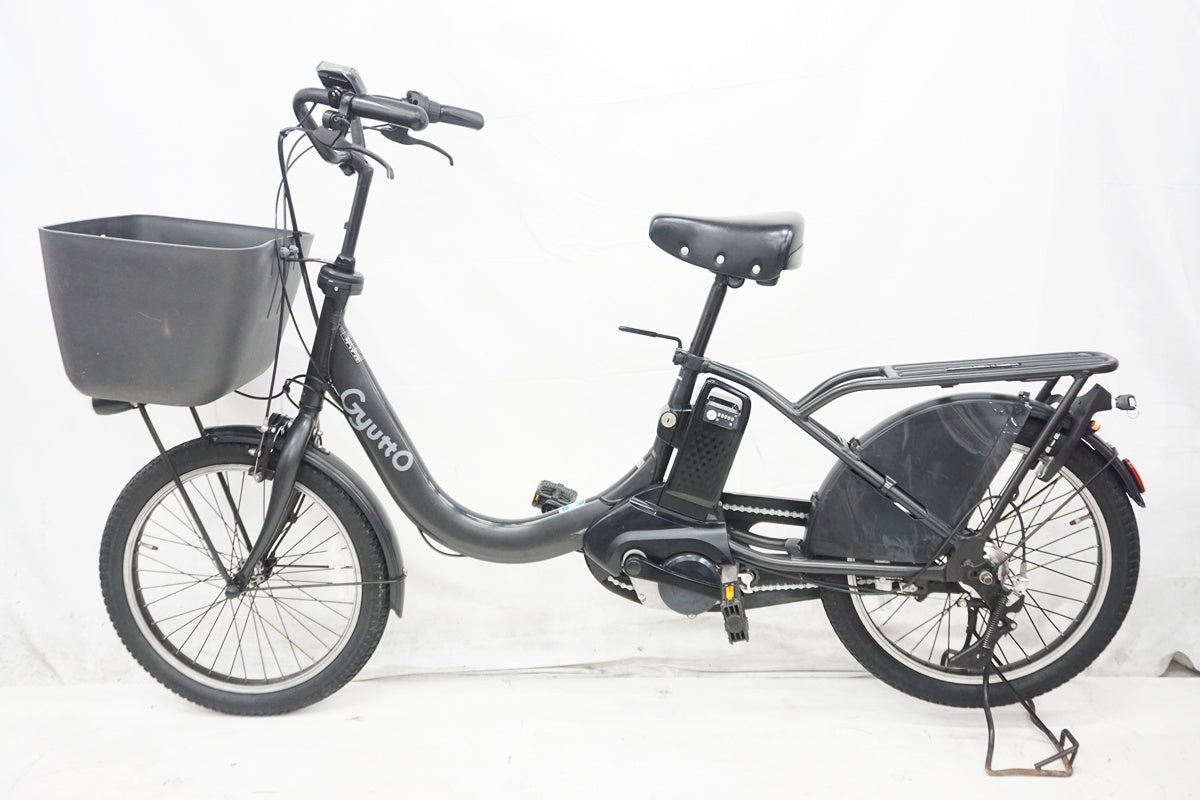 大阪府　パナソニック　 電動アシスト自転車 本体 ブラック PANASONIC 「パナソニック」 ギュットクルームDX 20 BE-ELRD03B 2020年