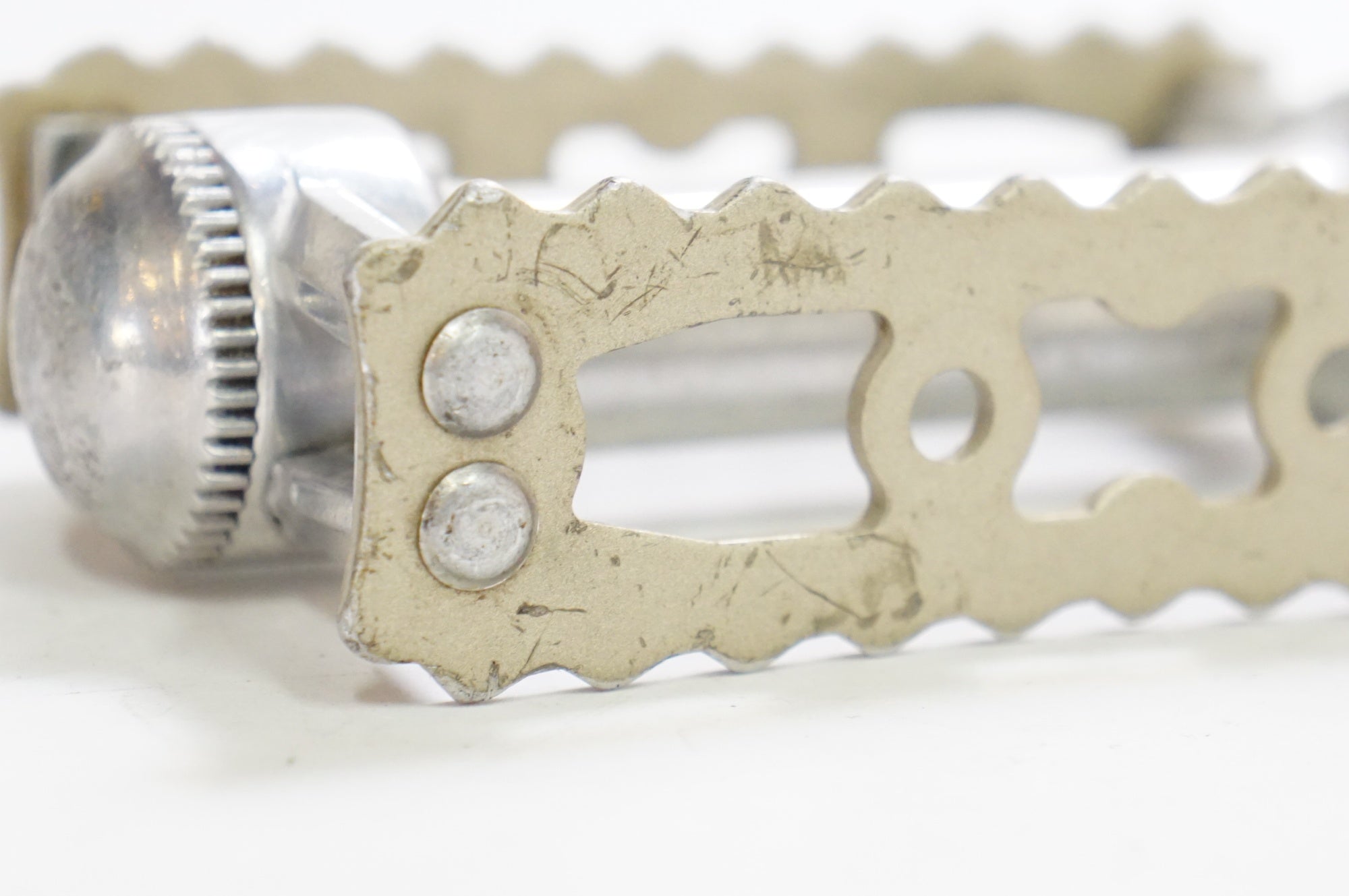 MKS 「ミカシマ」 プライムシルバンツーリング トゥークリップセット ペダル / 熊谷本店