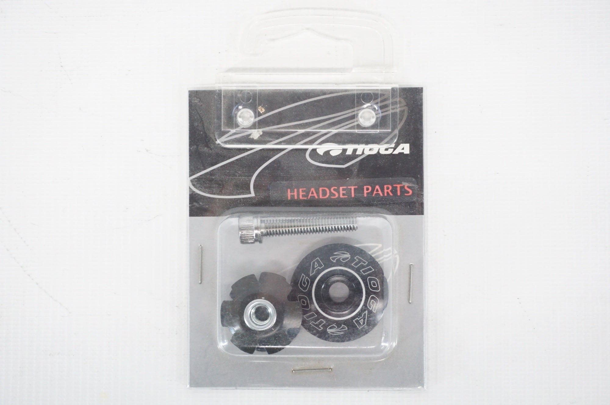 TIOGA 「タイオガ」 ブラック 1-1/8 アルミアンカーセット / 阪急塚口店