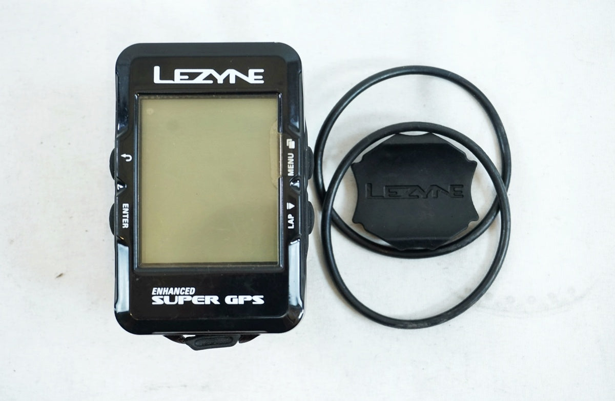 LEZYNE 「レザイン」 ENHANCED SUPER GPS サイクルコンピューター / 有明ガーデン店