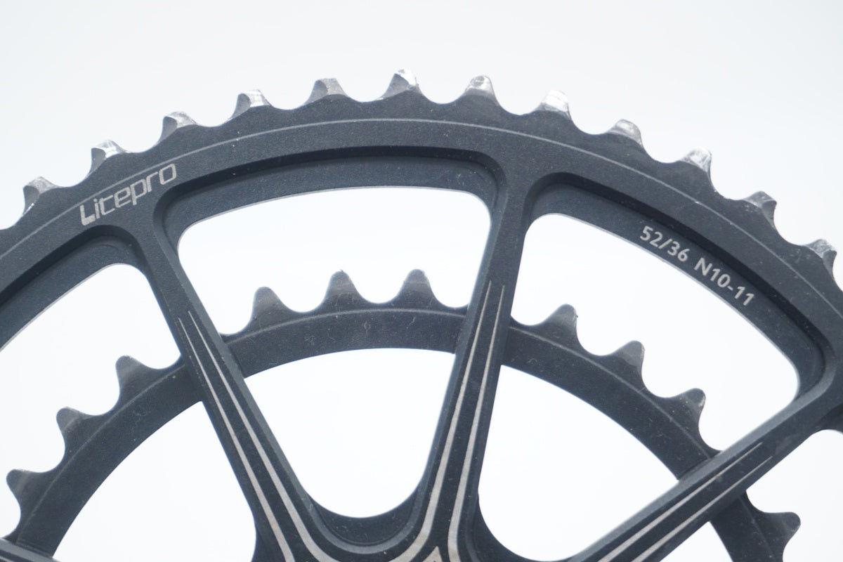 LITEPRO 「ライトプロ」 EDGE 52-36T 172.5mm クランク / 滋賀大津店