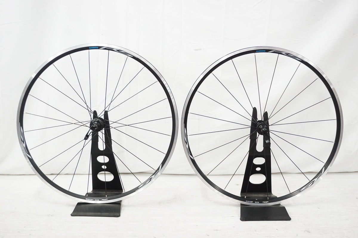 シマノ10/11S用700Cクリンチャーホイール前後セットWH-RS100 SHIMANO（シマノ）WH-RS100 前後セットホイール クリンチャー