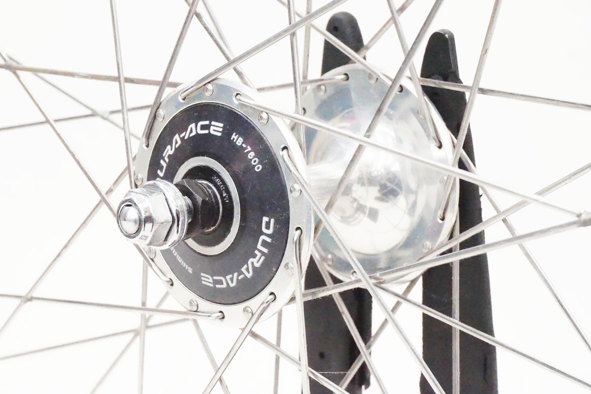 SHIMANO「シマノ」 DURA-ACE HB-7600 ARAYA GOLD ホイールセット/ 京都
