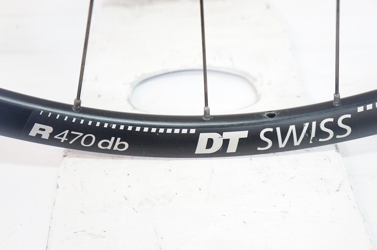 ジャンク DT SWISS 「ディーティースイス」 R470 DB シマノ 11/12速 ホイールセット / 熊谷本店