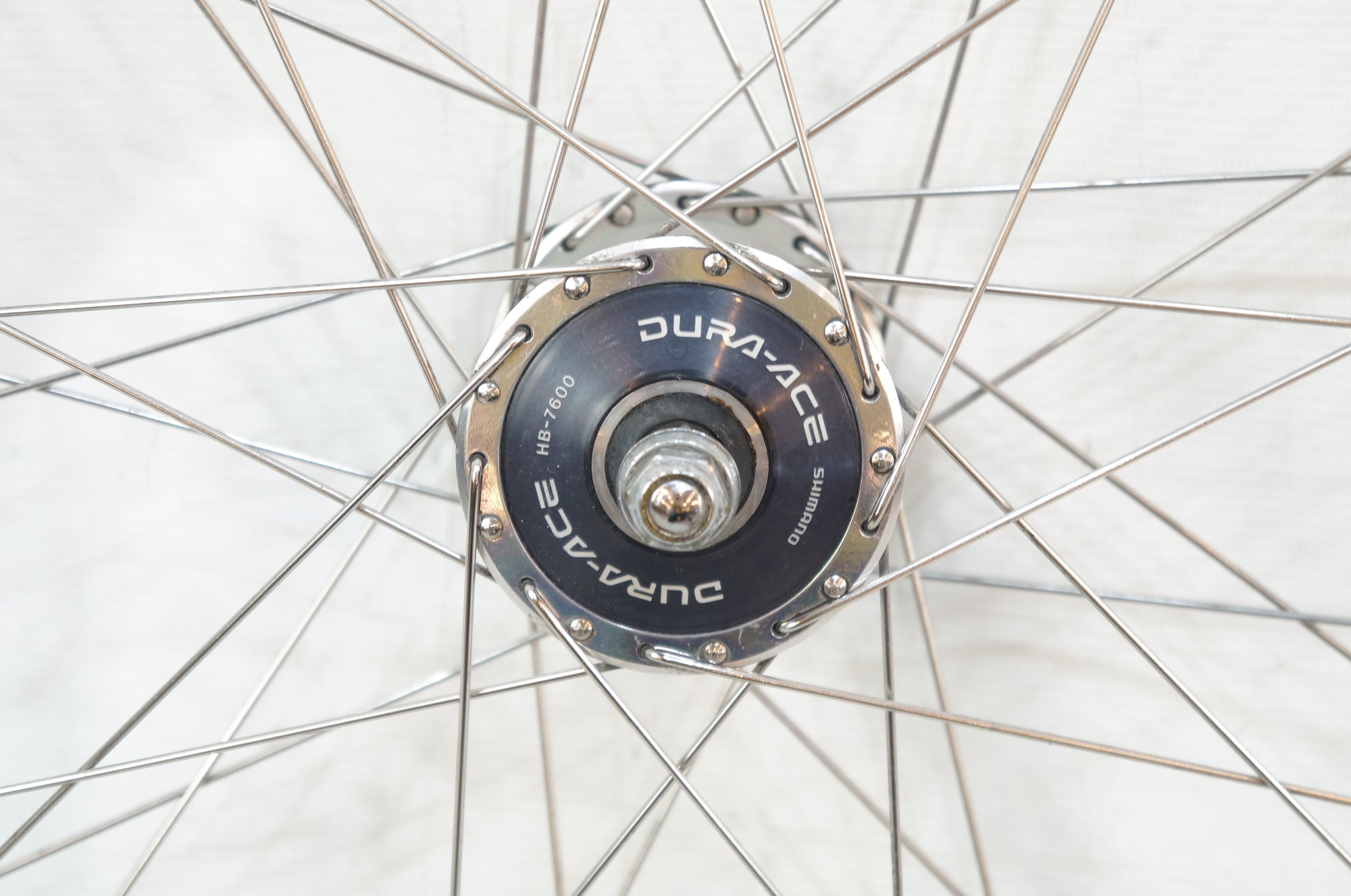 SHIMANO 「シマノ」 DURA-ACE HB-7600 ARAYA SUPER HARD ANODIzED 手組ホイールセット / バイチャリ浦和ベース
