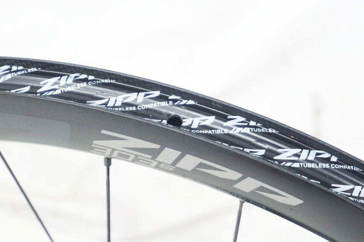 ジャンク ZIPP 「ジップ」 303S DISC シマノ11速 ホイールセット