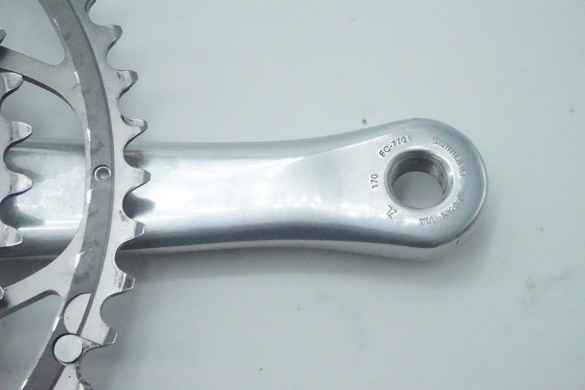 シマノ　クランク　FC-7701 53/39T 170mm シマノ SHIMANO デュラエース DURA-ACE FC-7701 52-39T 170mm