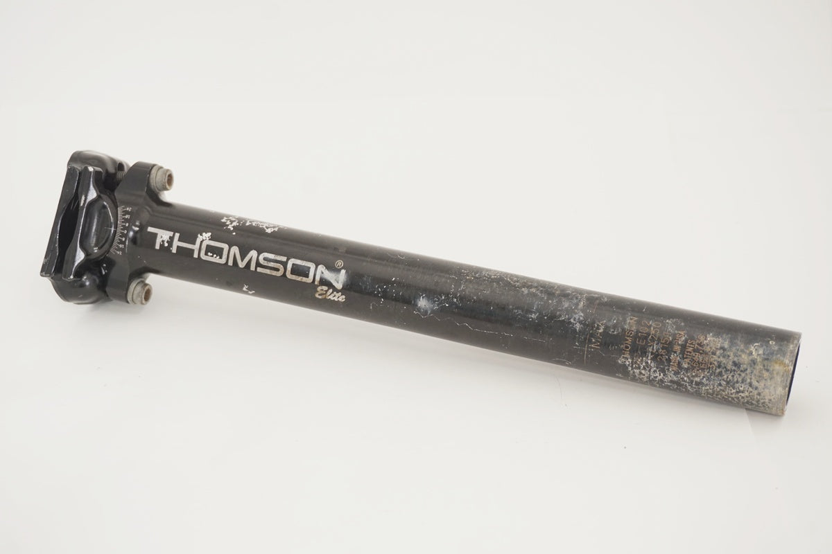 THOMSON Elite シートポスト 黒　Φ27.2 長さカット済 THOMSON* elite seatpost (black) - BLUE LUG ONLINE STORE