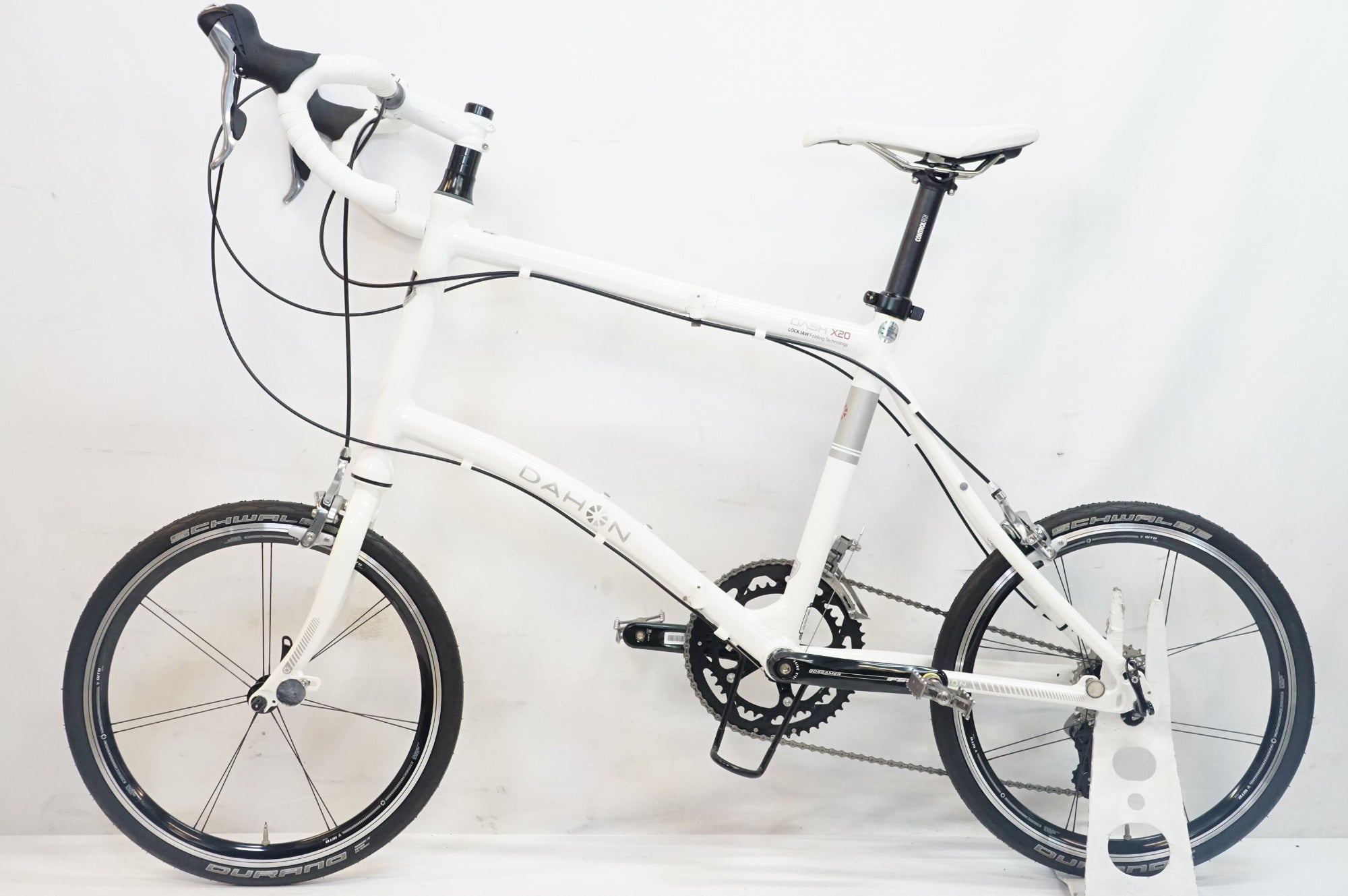 DAHON Dash X20折りたたみ自転車 ホワイト DAHON 「ダホン」 DASH X20 2013年モデル 20インチ 折り畳み自転車