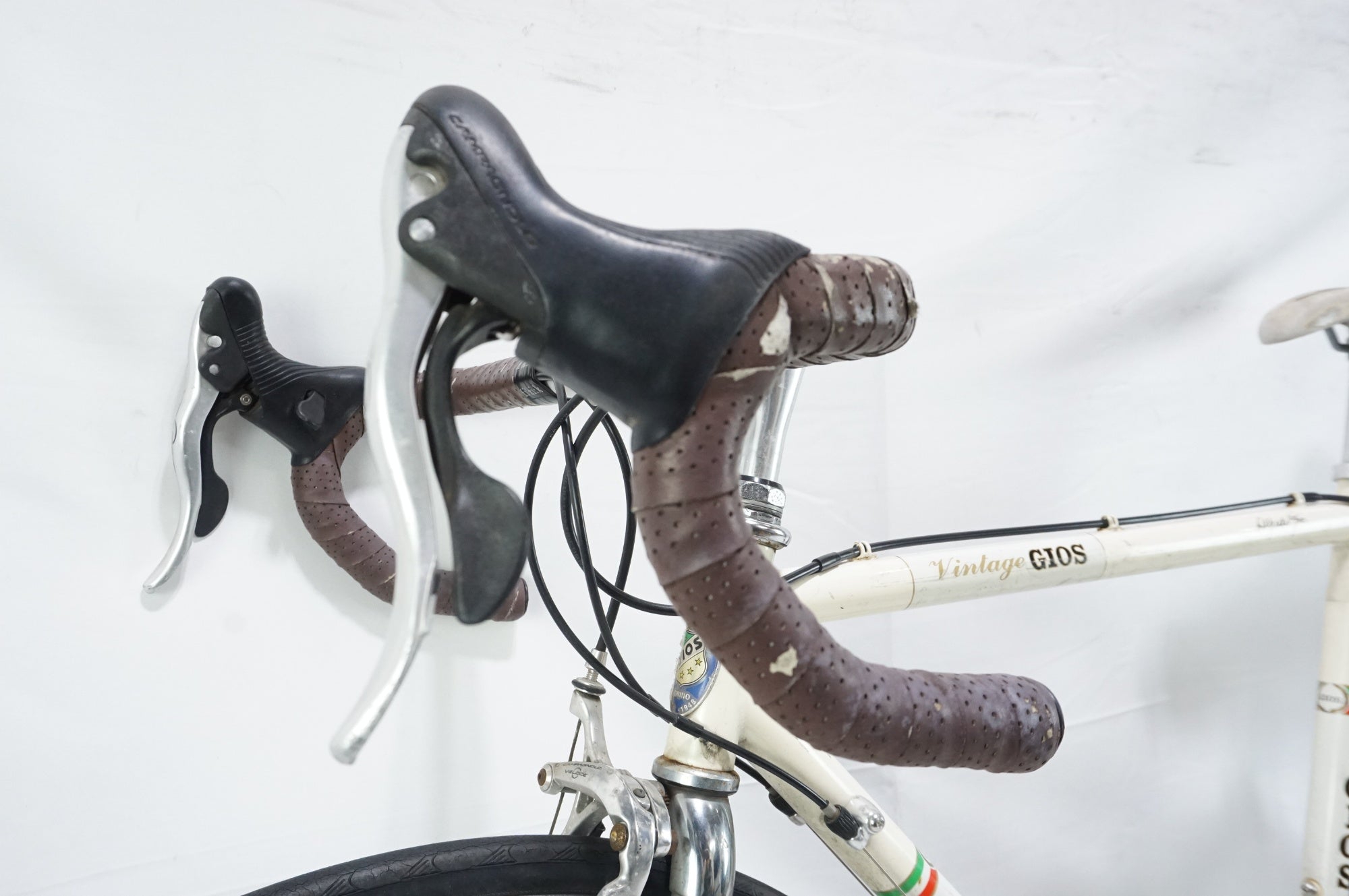 ジオスGIOS　vintage ロードバイク【引取限定】 GIOS VINTAGE ジオス ヴィンテージ ロードバイク ホワイト