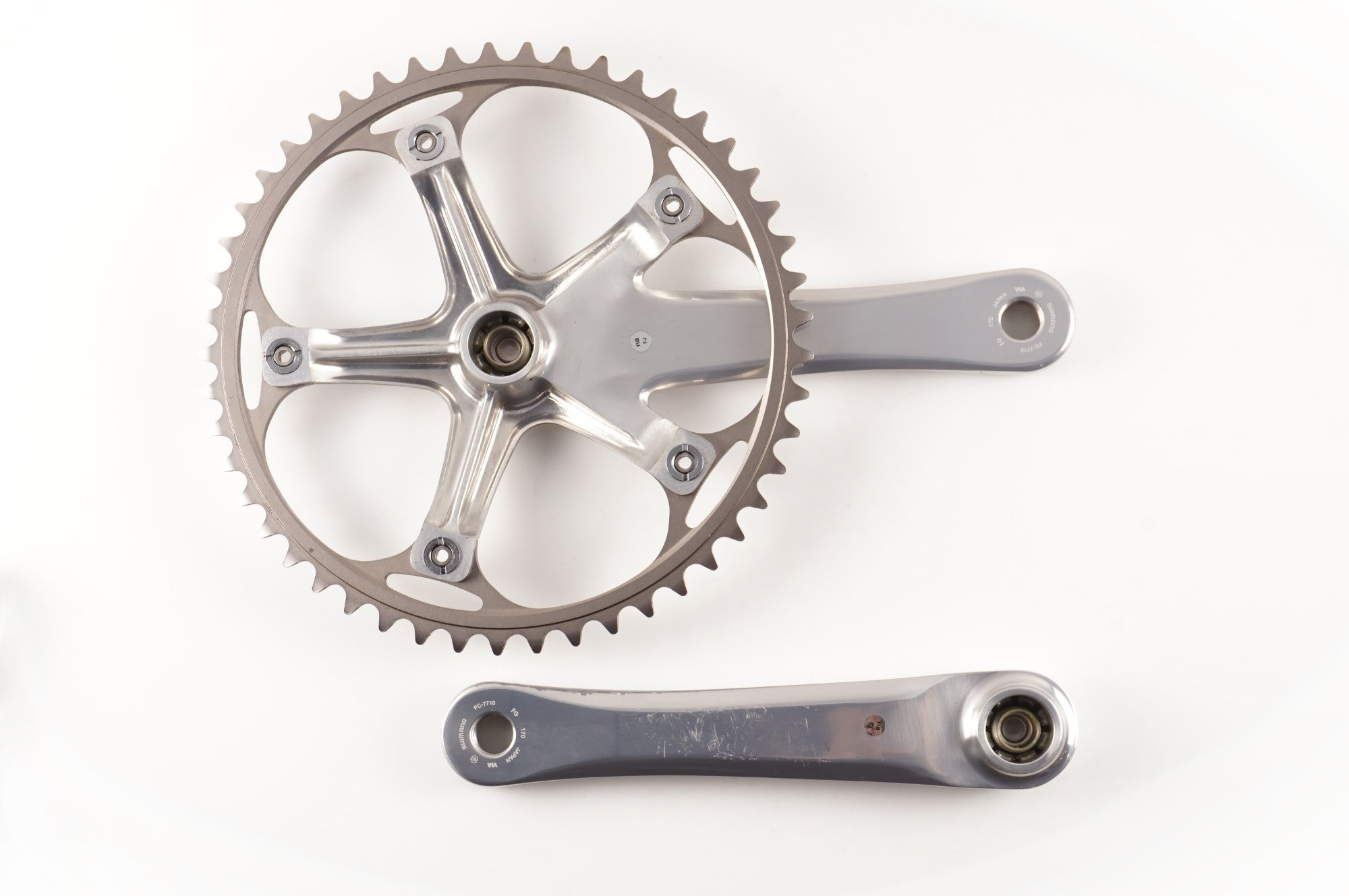 シマノFC-7600 DURA-ACE ピストクランク　NJS 170mm SHIMANO 「シマノ」 DURA-ACE FC-7600 NJS 49T 170mm クランクセット