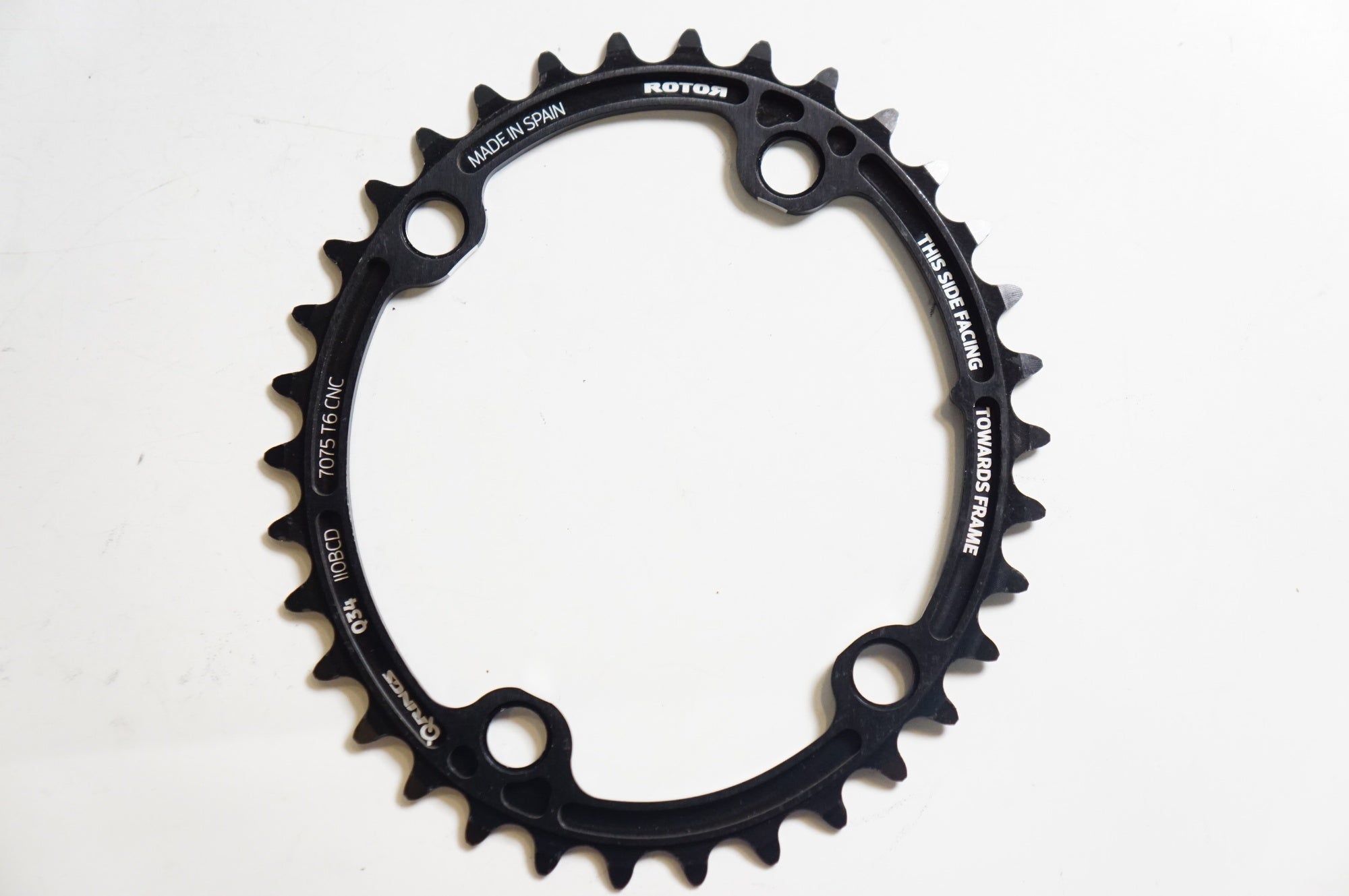 ROTOR Q-RINGS 50/34T シマノ用　チェーンリング ROTOR 「ローター」 Q-RINGS 50-34T チェーンリングセット